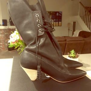 Coach Lace Up Boots